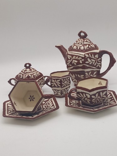 Teeset aus keramik - aus,