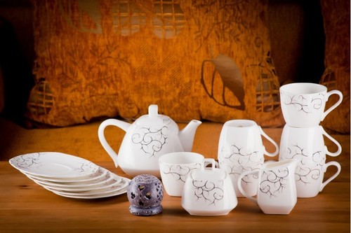 Fine bone china - china, tee-service