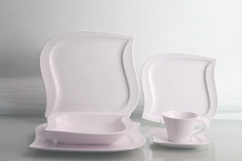 Weiss tafelservice teilig - weiss,